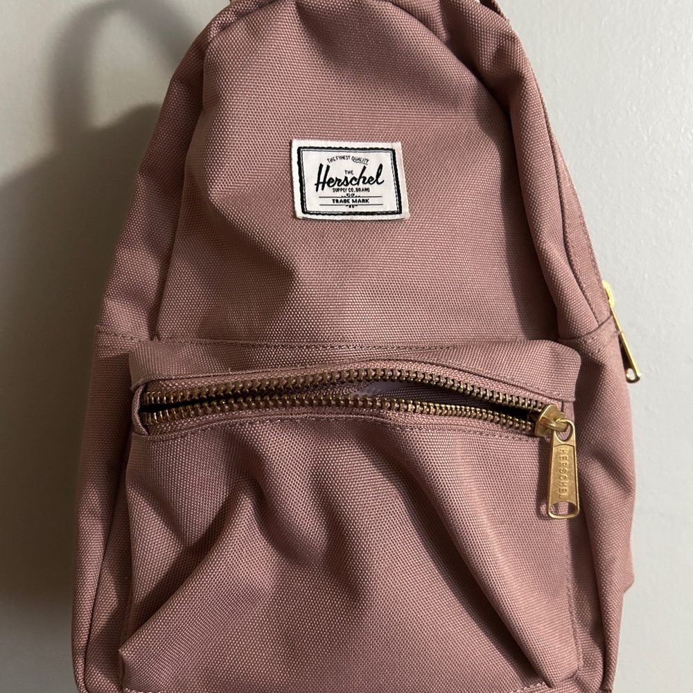 Herschel Ash Pink Mini Backpack